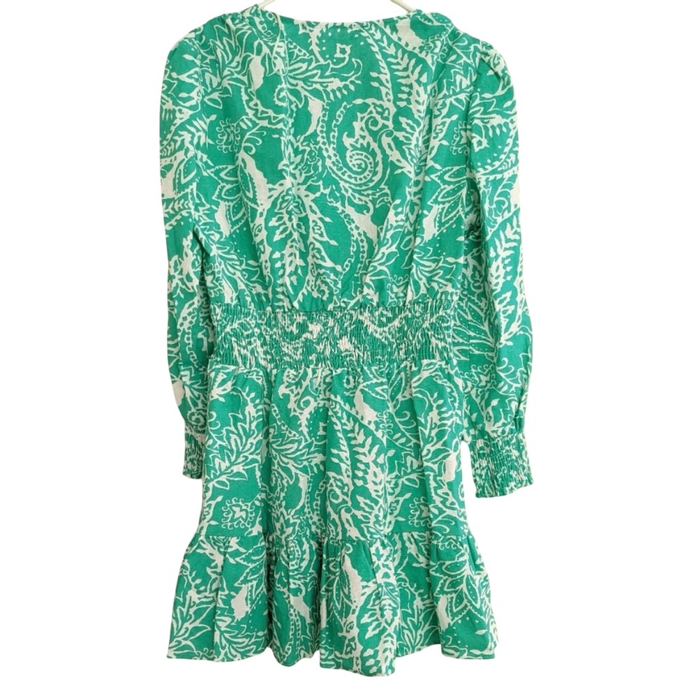 Zara Printed Linen Blend Mini Size XS - Picture 8 of 11